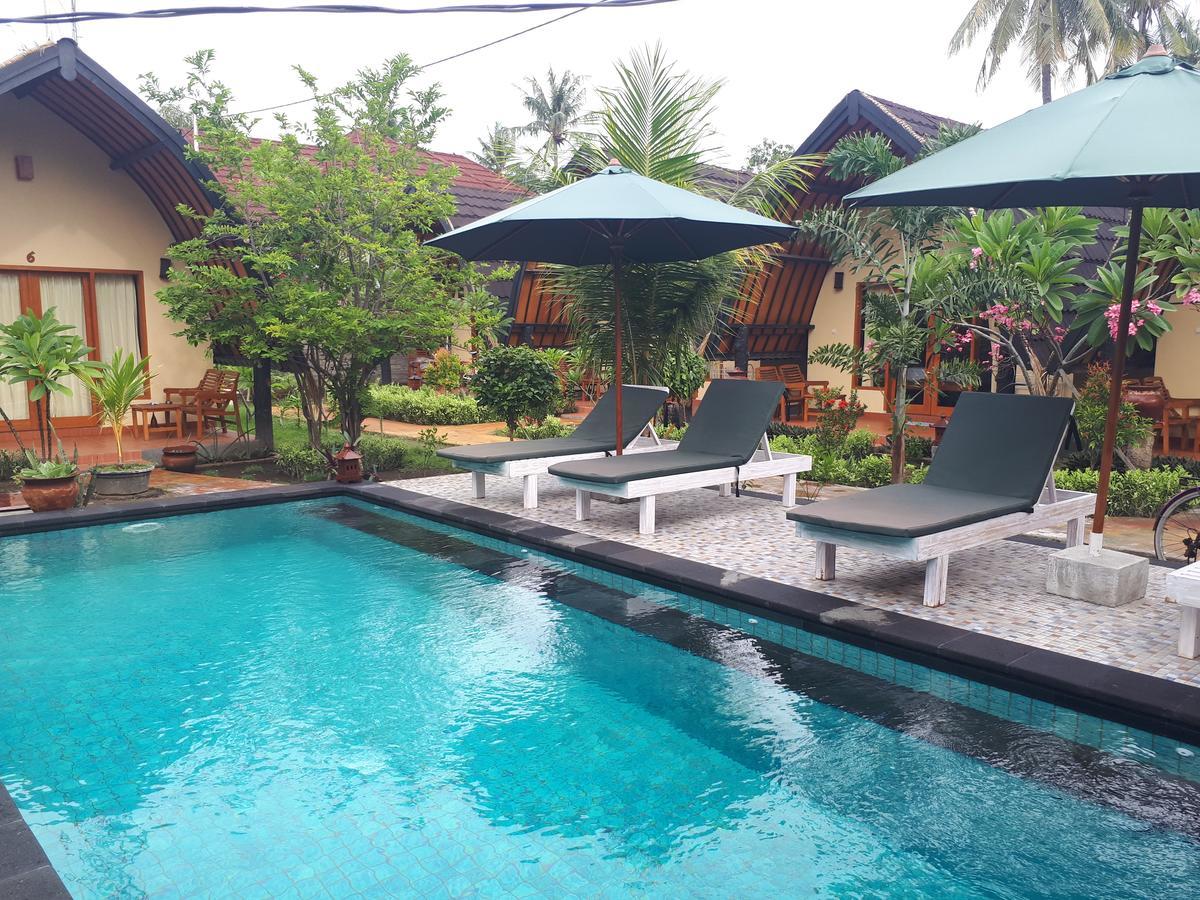 Bedolo Bungalows Gili Air Exterior foto